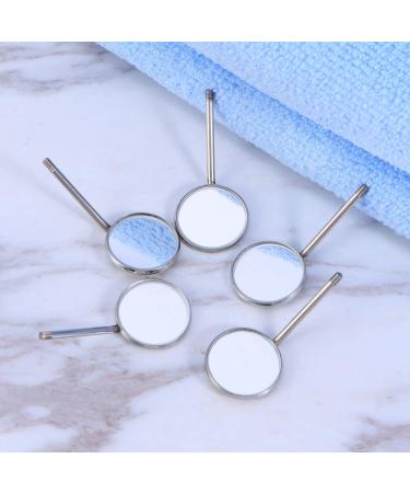 SUPVOX Stainless Steel Dental Mirror Replacement Heads - 22mm for Teeth Examination (5 Pack) - International Shipping Available - Buy Online on GoSupps.com