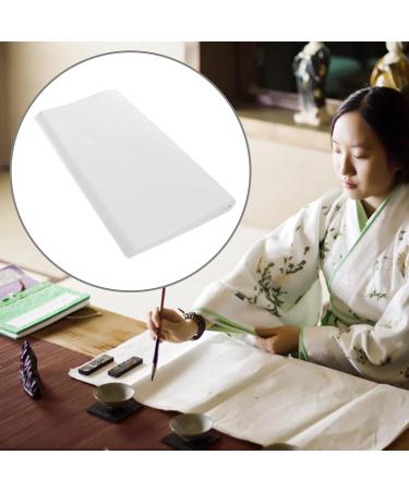 NUOBESTY 100pcs Sumi Professional Practice Brush Art Xuan Writing Diy Traditional Chinese Calligraphy Papers White 34.5X34.5X0.1CM - Buy Online on GoSupps.com