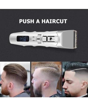 USB Rechargeable Hair Clippers for Men - Electric Beard Trimmer & Hair Cutter with LCD Display - Buy Online on GoSupps.com