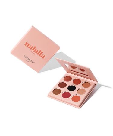 Nabilla Beauty | Eyeshadow palette - 9 shades - Gold planet 02 | Highly pigmented eyeshadows, matte and pearly finishes, long-lasting, jojoba oil, vitamin E