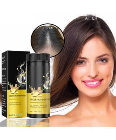 Anti-Hair Failure Ginger Hair Growth Powder - Stimulate Thicker Hair Strengthen Roots & Promote Fast Growth | 3-Pack for Women & Men - Buy Online on GoSupps.com