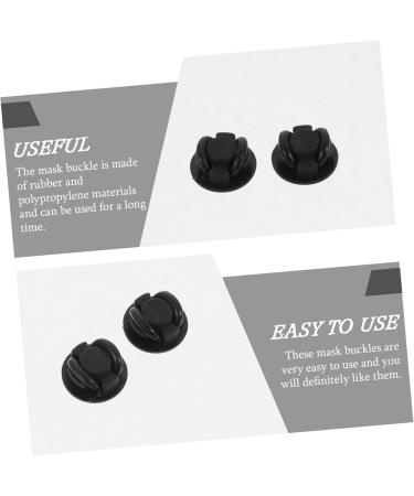 Ciieeo 20 Pack Mask Glasses Buckles - Comfortable Ear Protectors for Adults | Mask Connector for Eyewear | Rubber Band Straps - Buy Online on GoSupps.com