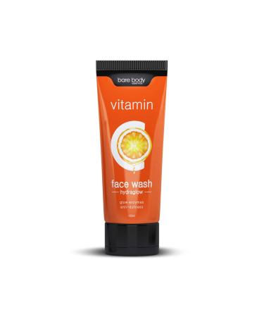 Vitamin C Facewash Hydraglow Restore Skin Radiance Lemon Peel Extract and Vitamin E 100% Vegetarian and Cruelty Free -100 gm