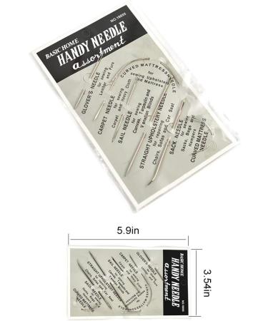 Topus Upholstery Repair Sewing Thread Kit with Heavy Duty Needles - 7 Styles, 3 Colors Nylon Thread - 70 Yards Each - Buy Online on GoSupps.com