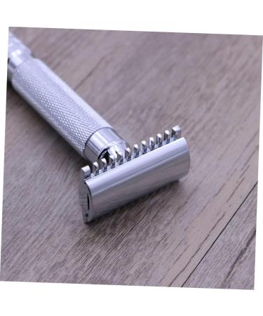 Fomiyes Double Razor - Men's Wooden Safety Razor for Home Use | Premium Steel Shaver - Buy Online on GoSupps.com