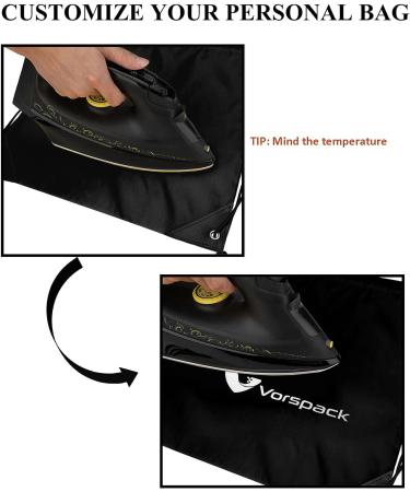 Vorspack Drawstring Backpack 10-Piece Set - Perfect for Parties, Gym, Sports, and Travel - Black - Buy Online on GoSupps.com