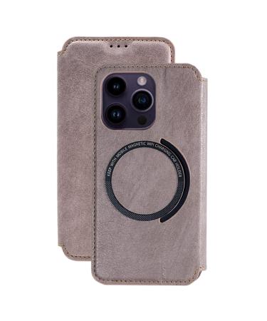 lefeda Leather Case for Iphone 14Pro Max/14 Pro/14 Plus/14 Flip Wallet Cover with Card Slot Bracket Earthquake Anti-Fall Protection Case Gold 14 Pro Max 6.7'' 14 Pro Max 6.7'' Gold
