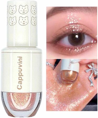 Bowling Liquid Eyeshadow Highlighter Silkworm Sparkly Bowling Eyeshadow | 0.05oz Eye Makeup Watery Texture Face Body Set Brighten Highlight Sritob 06 - Buy Online on GoSupps.com