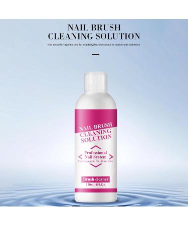 Glide-on Gel Nail Solution | 120ml Anti-Sticky Fluid for Semi-Permanent Nail Polish - Manicure Glide-on Solution for Professionals and Students Salons Home Use Competitions and Workshops - Buy Online on GoSupps.com