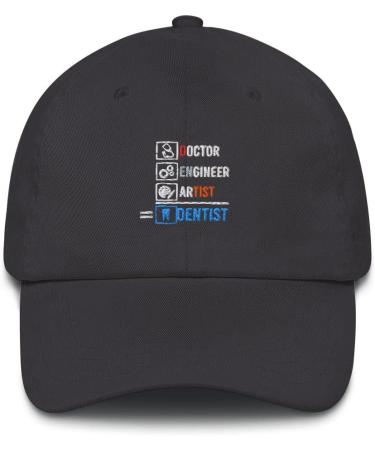 Humorous Dad Hat for Orthodontics & Endodontics | Novelty Tooth Expert Cap - One Size Spruce - Buy Online on GoSupps.com