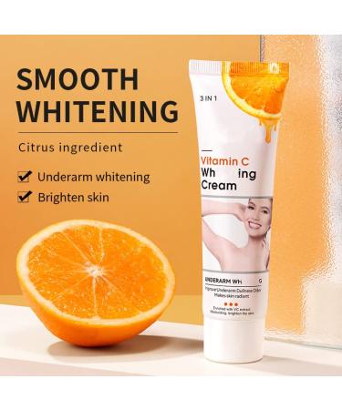 Dark Spot Corrector Cream for Inner Thighs, Legs, Underarms & Knees - Natural Formula - 2pcs - Buy Online on GoSupps.com