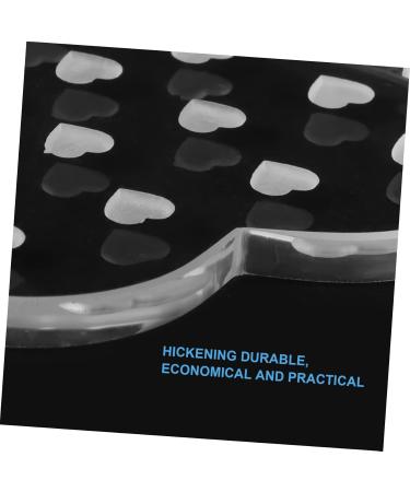Hair Drop Glue Tool - Round Glass Pallet for Eyelash Extensions | Eyelash Organizer & Sticking Tool - 6.5x5.5cm Transparent - Buy Online on GoSupps.com