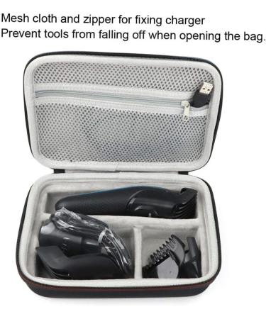 Generic Portable Electric Hair Clipper Storage Bag for Men Trimmer Shaver Attachments FSEG304747 - Buy Online on GoSupps.com