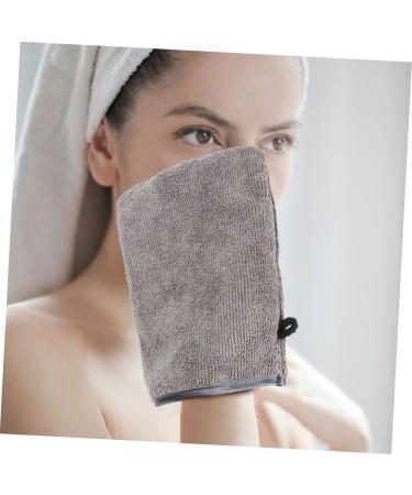 5 Pairs GLEAVI Fiber Makeup Remover Gloves for Body and Face - Korean Exfoliating Mitts for Men, Women, and Children - Bathing Scrubber and Spa Exfoliator Mitts - Grey (20.7x14x0.5cm) - Buy Online on GoSupps.com