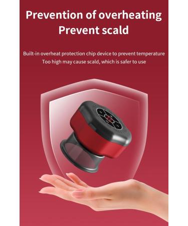 Buy KSGSFSA Intelligent Cupping Massager - Red | Relieve Sore Muscles & Improve Blood Circulation | International Shipping Available - Buy Online on GoSupps.com