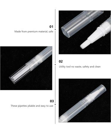 Uonlytech Cuticle Oil Pen Empty Nail Nutrition Pen Nail Nutrition Oil Applicator Empty Lip Makeup Pen Refillable Pen Empty Essential Oil Pens Cuticle Oil Pen Empty - Buy Online on GoSupps.com