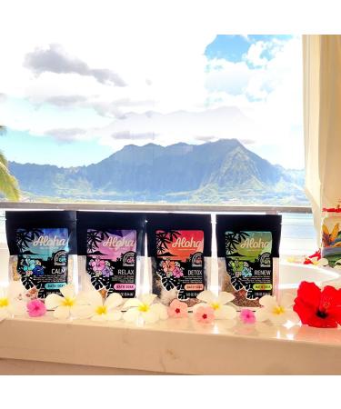 Aloha Bath Soak Calm | Soothing Hawai i Ingredients for Relaxation - Enjoy the Essence of Hawai i at Home - Buy Online on GoSupps.com