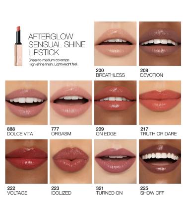 NARS Afterglow Sensual Shine Lipstick - Show Off | Long-lasting and Hydrating Formula - Buy Online on GoSupps.com