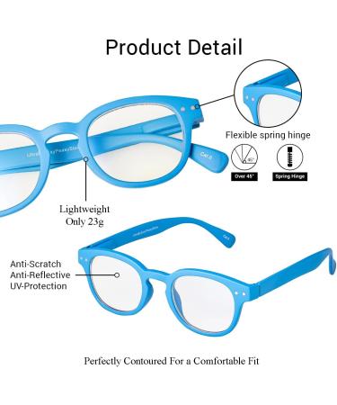 Ultra Blue Light-Blocking Glasses for Kids | Gaming & Screen Protection for Ages 3-8 | UV Protection & Clear Blue Filter - Buy Online on GoSupps.com