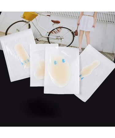Buy Silicone Tape Bandages - 10pcs Hydrocolloid Pads for Foot Toe & Heel Protection - Size 2 Heel Protectors 6.5x2cm | International Shipping Available - Buy Online on GoSupps.com