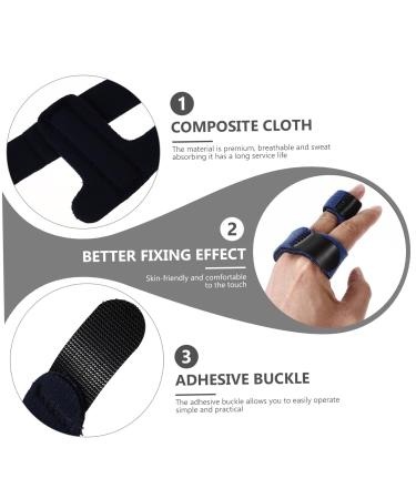 FRCOLOR Hand Splint Support | Middle Finger Brace & Thumb Stabilizer for Broken Fingers - Metal Board Fixed Sleeve for Bowling - Buy Online on GoSupps.com