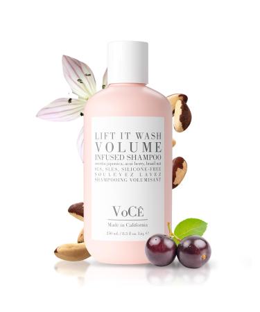 VoC Haircare Natural | Volume Shampoo - Wash | Volume Infused | Non-Toxic Cruelty-Free Vegan Haircare (8.5oz)
