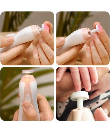 Haakaa Baby Nail Trimmer Replacement Pads - 4 Electric Grinding Heads for Standard Kid Nail Trimmer - Newborn to Toddler - Multicoloured (4pcs) - Buy Online on GoSupps.com