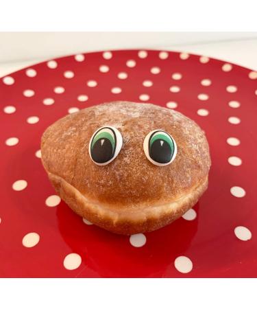 24 Fabulous Edible Sugar Eyes- 6 Blue 6 Brown 6 Yellow and 6 Green Eyes - Buy Online on GoSupps.com