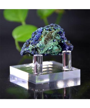 Natural Crystal Rough Natural Azurite Malachite Geode Quartz Crystal Geode Cluster Specimen Teaching Research Reiki Stone Collectible (Size : 4-6cm) - Buy Online on GoSupps.com