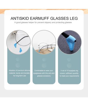 Buy Stobok Blue Silicone Sports Glasses Bracket | Anti-Slip Holder for Sunglasses & Eyeglasses | 10-Pack | International Shipping Available - Buy Online on GoSupps.com