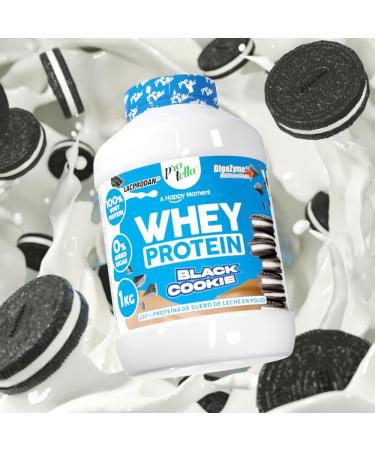Protein - Whey Protein Black Cookie 1kg - 100% Whey Protein Black Cookie Flavor.. - Buy Online on GoSupps.com