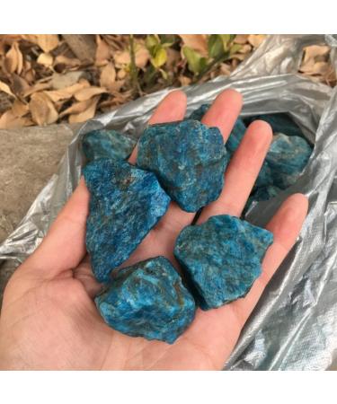 Natural Crystal Rough Natural Blue Apatite Crystal Rough Stone Phosphorite MineralNaturalReiki Decoration (Size : 300g) - Buy Online on GoSupps.com