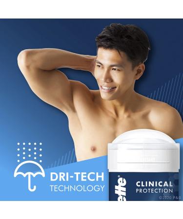 Gillette Antiperspirant Deodorant for Men - Clinical Soft Solid, Ultimate Fresh, 72 Hr Protection, 3 Pack (1.7 oz Each) - Buy Online on GoSupps.com