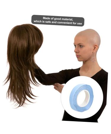 Ipetboom 1 Roll Wig Tape Hair Extension Tape Lace Front Wigs Lace Wig Bleach Hair Dye Wig Te Fo o Stem Te Oll Hairpiece Tape Vintage Hair Comb Lace Front Support Toupee Fiber No Trace Film - Buy Online on GoSupps.com