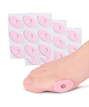 Corn Cushions Brounit - 27 PCS Callus Pads 1.18 Corn Pads for Feet Waterproof Callus Protection for Feet and Heel (Oval Pink)