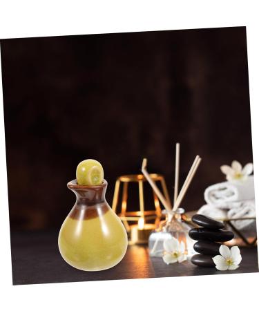 Ipetboom Small Spice Pot - Ceramic Oil & Vinegar Cruet with Lid | International Shipping - Buy Online on GoSupps.com