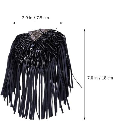 SOIMISS 2 Pieces Tassel Epaulet Shoulder Board Badge Decor | Stylish Shoulder Fringe Epaulet for Fashionable Looks - Shop Internationally! - Buy Online on GoSupps.com