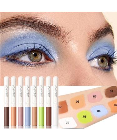 Eyeshadow Primer Set 4 Colors Liquid Matte Eyeshadow for Quick Drying Waterproof Smooth Creamy Colorful Eye Shadow Lightweight - (Color: 2 Style A) 2 / Style a - Buy Online on GoSupps.com