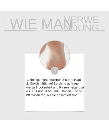  Veeteah Moisturizing cream stick for cracked heels - 30g - For knees elbows hands circles men women mothers fathers grandparents home travel winter - Buy Online on GoSupps.com