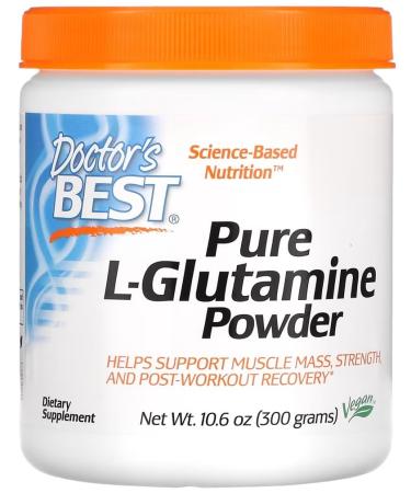 Doctor's Best - L-Glutamine Powder | Support for Gut Health & Immune Function - 300g