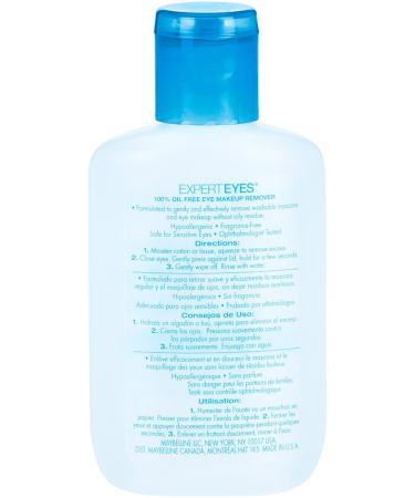Maybelline New York Expert Eyes Oil-Free Eye Makeup Remover 2.3 Fl Oz - Pack of 2 - Buy Online on GoSupps.com
