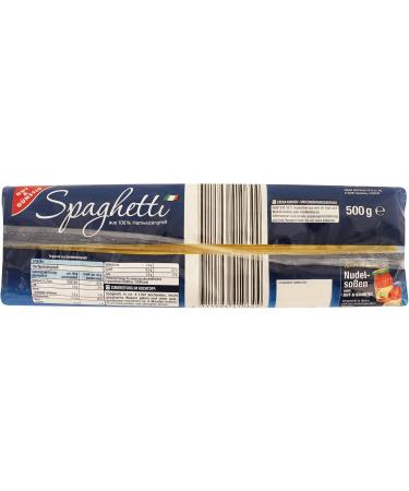  Edeka 3 x 500g Spaghetti Pasta - Buy Online on GoSupps.com