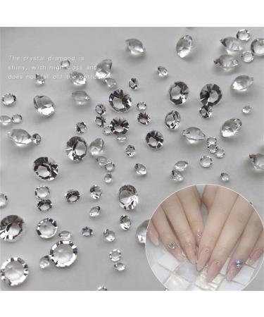 Accessories Glitter 3D Gems Nail Diamond Nail Rhinestones Crystal Nail Art Decoration - Buy Online on GoSupps.com
