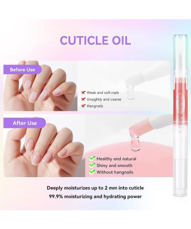 Saviland Acrylic Nail Kit - Professional Long-Lasting Clear/Nude/Pink Acrylic Powder and Liquid Set with Brush and Cuticle Oil - Beginner-Friendly DIY Nail Art - Buy Online on GoSupps.com