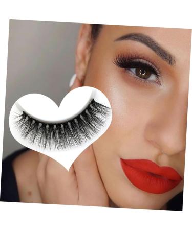 POPETPOP 5 Pairs Fake eyelashes self adhesive eyelashes natural look fake bottom lashes magnetic false eyelashes faux lashes easiest fake lashes set Extended section 3d fiber - Buy Online on GoSupps.com