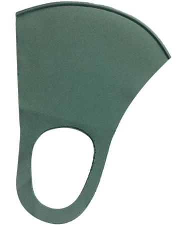 Riou Face Mask with Motif - Washable Reusable Cotton Scarf for Women & Men - Breathable Mouth & Nose Protection (Green) - Buy Online on GoSupps.com