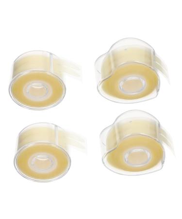 NOLITOY Makeup 4 Rolls Double Eyelid Stickers Mesh Tape Invisible Double Eyelid Sticker Double Sided Eyelid Tape Makeup Stickers