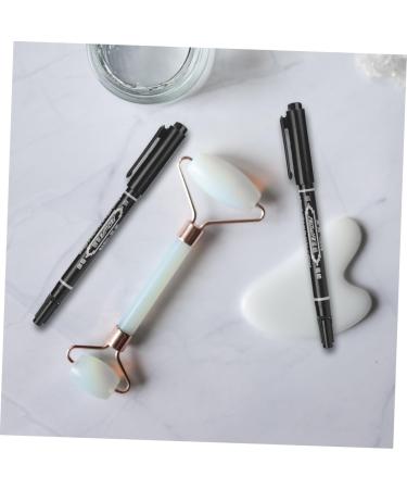 Beavorty 18 Pcs Eyebrow Marker Pen Beauty Tools Eyebrow Tattoos Pen Eyebrow Position Pen Drawing Pen Bicuspid - Buy Online on GoSupps.com
