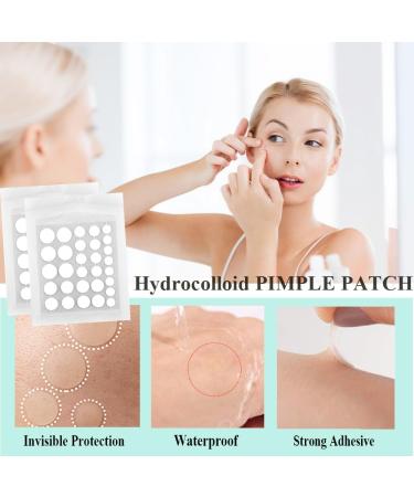 Zemolo 600pcs Pimple Patch Hydrocolloid Acne Stickers with Tea Tree Oil & Salicylic Acid - Day & Night Acne Absorbing Patches for Pimples and Whiteheads - Buy Online on GoSupps.com