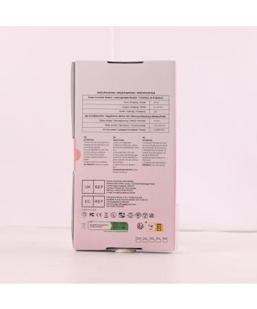 Electric Nail Drill Kit | Professional 20000 RPM E File for Acrylic Nails & Gel | Adjustable Speed Electric Manicure Pedicure Set | Perfect Gift for Beginners & Women - Purple - Buy Online on GoSupps.com